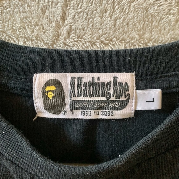 Bape Apes Together Strong Tee 'Black' - Picture 3 of 3